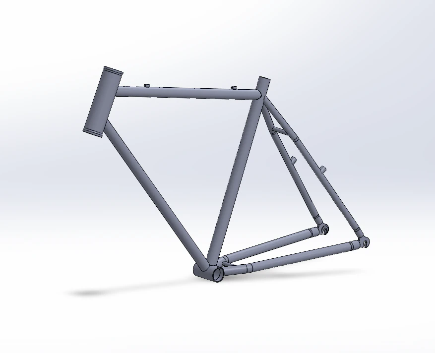 quadro de bicicleta Modelo de Impressão 3D .c4d .max .obj .3ds .fbx .stl .blend 