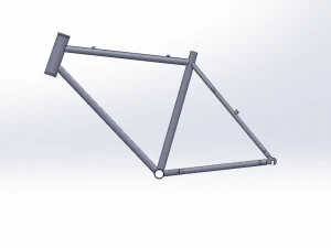 quadro de bicicleta Modelo de Impressão 3D