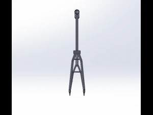 quadro de bicicleta Modelo de Impressão 3D