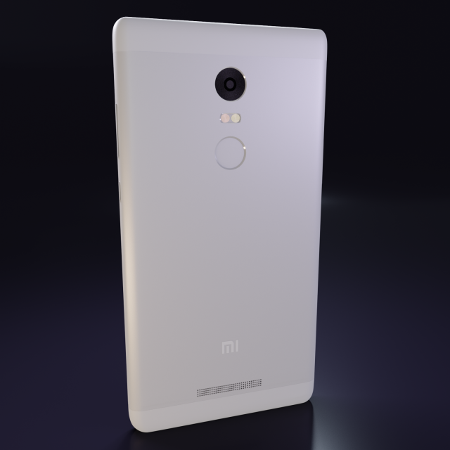 smartphone redmi note 3 CG Tekstury .c4d .max .obj .3ds .fbx .stl .blend