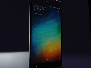 smartphone redmi note 3 CG Tekstury