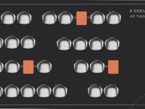 airport seatings 3D 모델