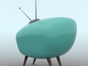 Stylized TV 3D Model