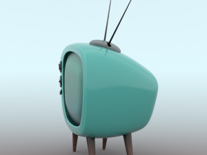Stylized TV 3D Model