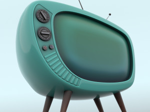 Stylized TV 3D Model