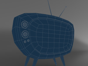 Stylized TV 3D Model