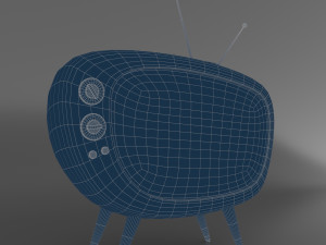 Stylized TV 3D Model