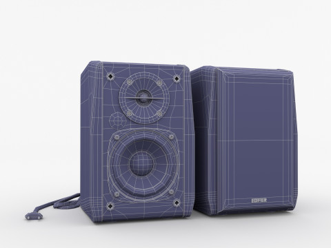 Edifier R1010BT Bookshelf Speaker Set 3D Model