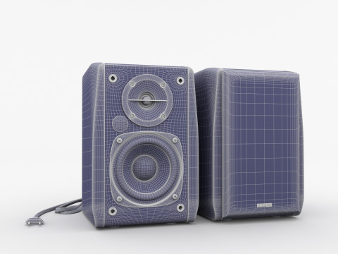Edifier R1010BT Bookshelf Speaker Set 3D Model