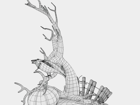 南瓜恐慌 3D 模型