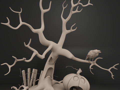 南瓜恐慌 3D 模型