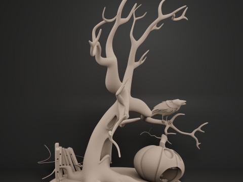 南瓜恐慌 3D 模型