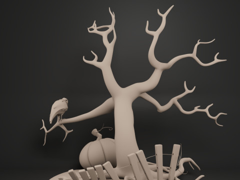 南瓜恐慌 3D 模型