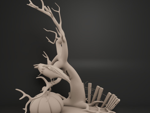 南瓜恐慌 3D 模型