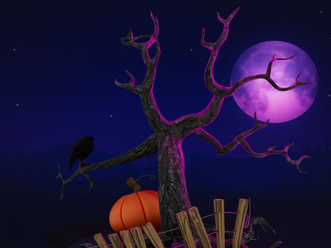 南瓜恐慌 3D 模型