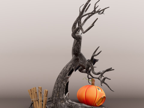 南瓜恐慌 3D 模型