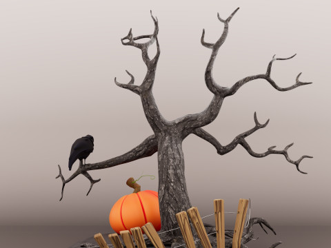 南瓜恐慌 3D 模型