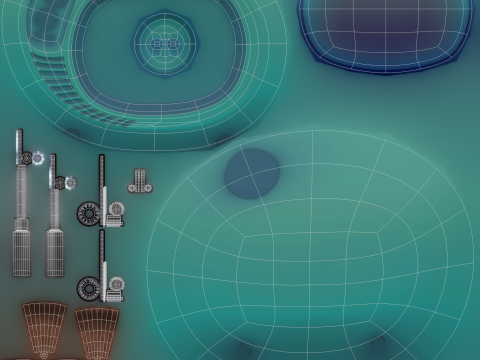 Ретро телевізор 3D Модель