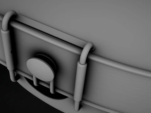 Stylized Violin and Bow - Two for One Pack 3D Model