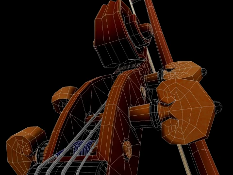 Stylized Violin and Bow - Two for One Pack 3D Model