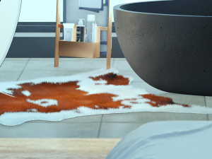 the interior of the room 3D Model