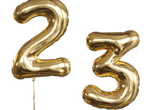 balloons numbers 3D Модель