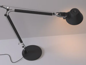 table lamp artemide tolomeo 3D Model