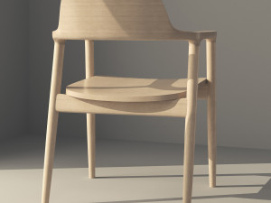 chair hiroshima armchair 3Dモデル