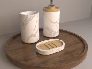 bathroom accessories 3D Model