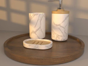 bathroom accessories 3D Model