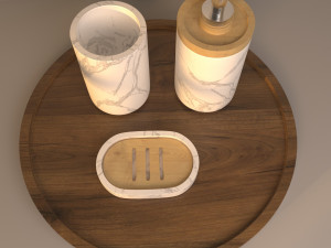 bathroom accessories 3D Model