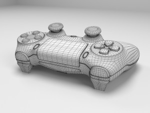 gamepad for ps4 Model 3D