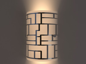 collection of eglo bayman lamps 3D Model