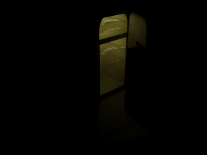 low poly refrigerator Modello 3D