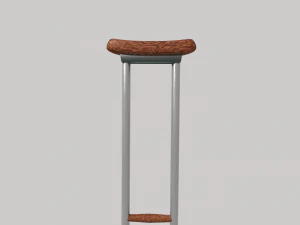 printable underarm crutch 3D Model