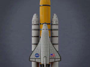 shuttle night light 3D Model