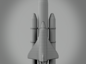 shuttle night light 3D Model