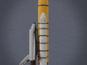 shuttle night light 3D Model