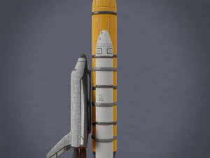shuttle night light 3D Model