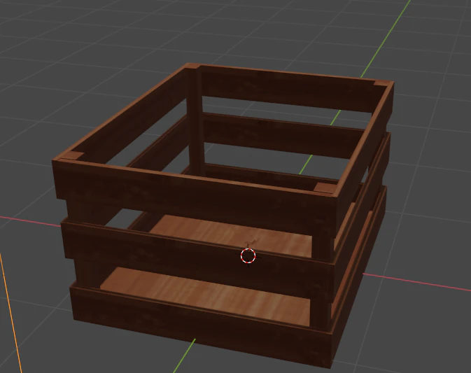 wooden box 3D Model .c4d .max .obj .3ds .fbx .stl .blend 