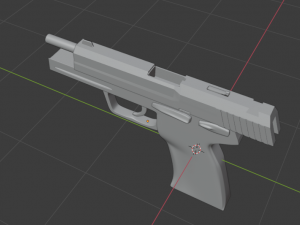usp without textures Modèle 3D