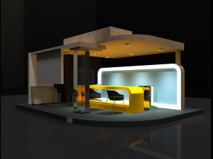 exhibitions 3D 模型