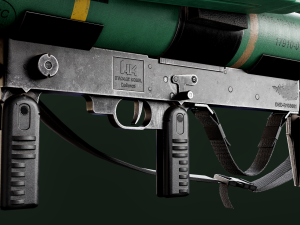 RGW 90 Rocket Launcher game ready asset 3D Model