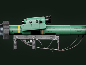 RGW 90 Rocket Launcher game ready asset 3D Model