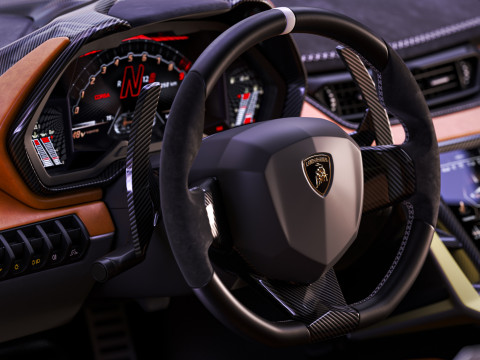 Lambo rghini sian 3D मॉडल