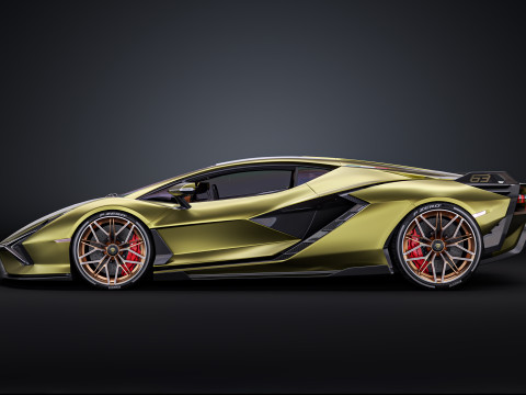 Lambo rghini sian 3D मॉडल