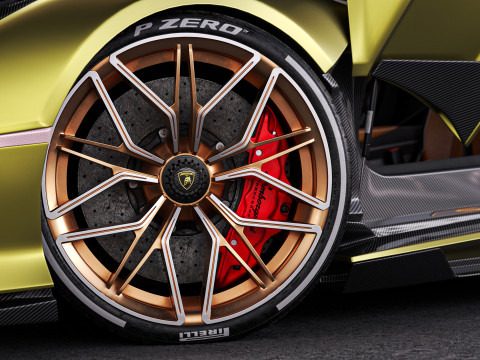 Lambo rghini sian 3D मॉडल