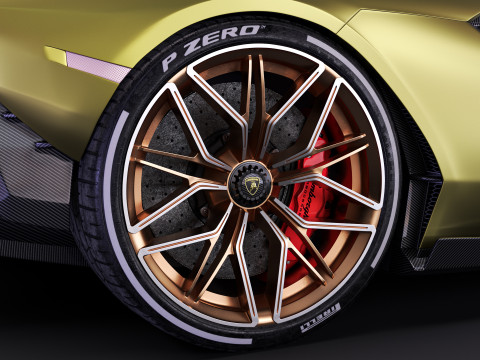 Lambo rghini sian 3D मॉडल