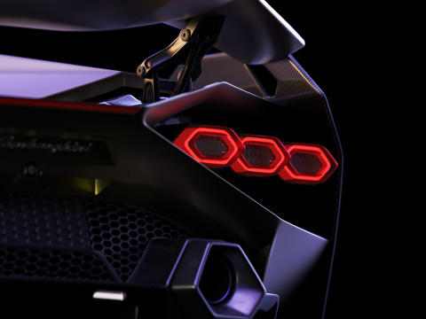 Lambo rghini sian 3D मॉडल