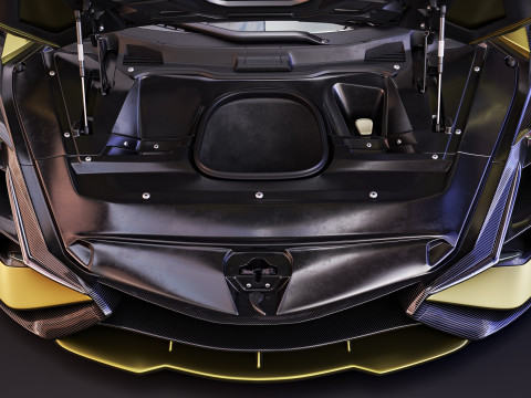 Lambo rghini sian 3D मॉडल